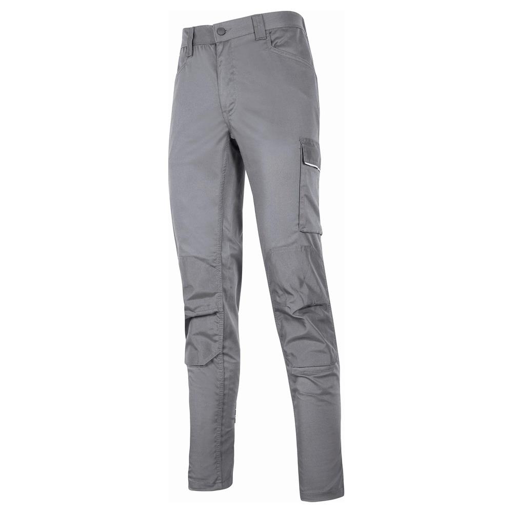 pantalone da lavoro u-power meek, sicurezza e stile grey iron m