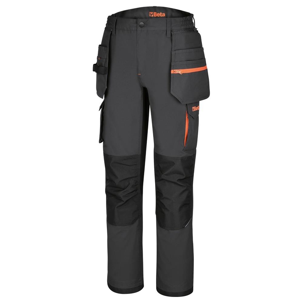 pantalone flying pockets con inserti in tessuto elasticizzato beta 7819g