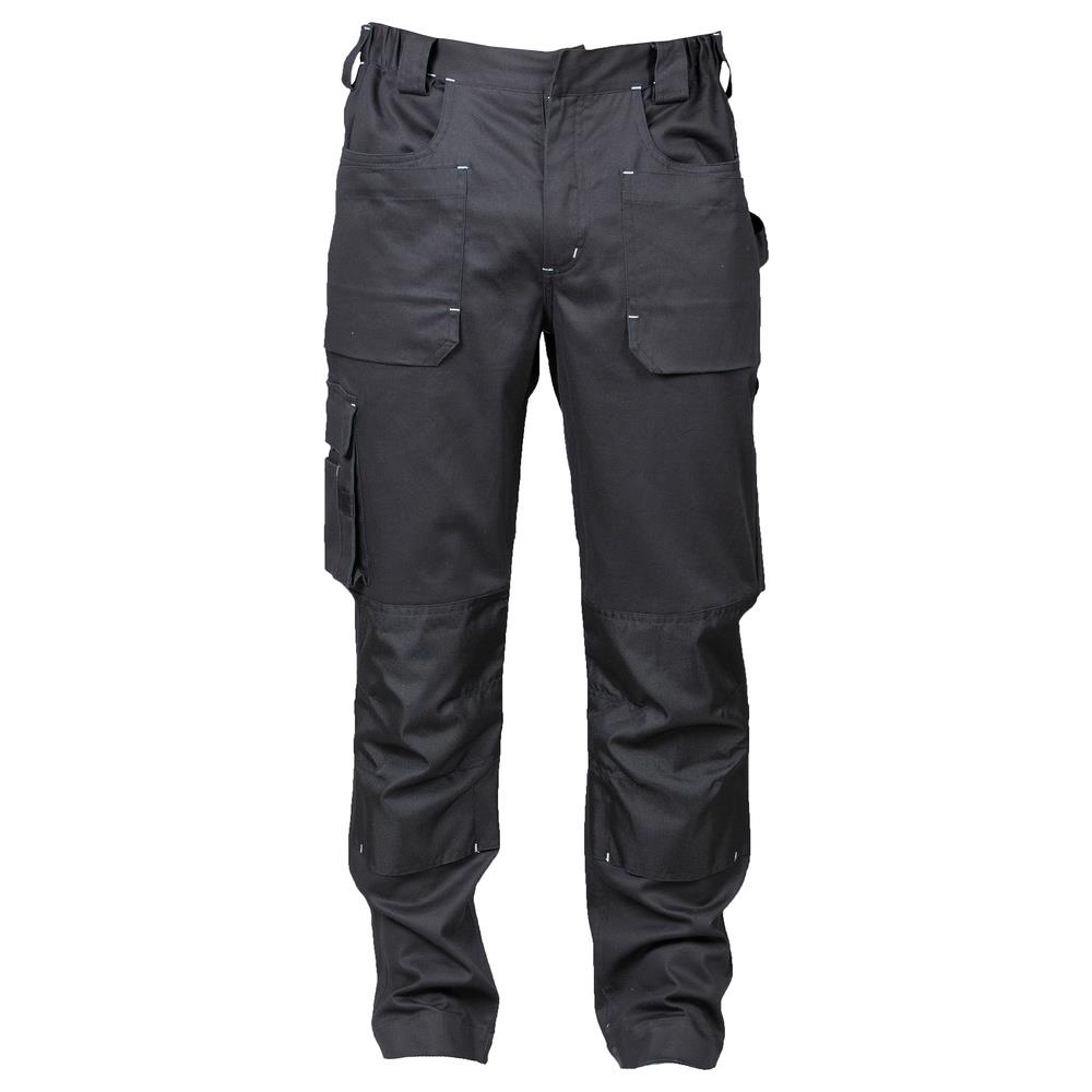 pantalone jamesross riad black xs