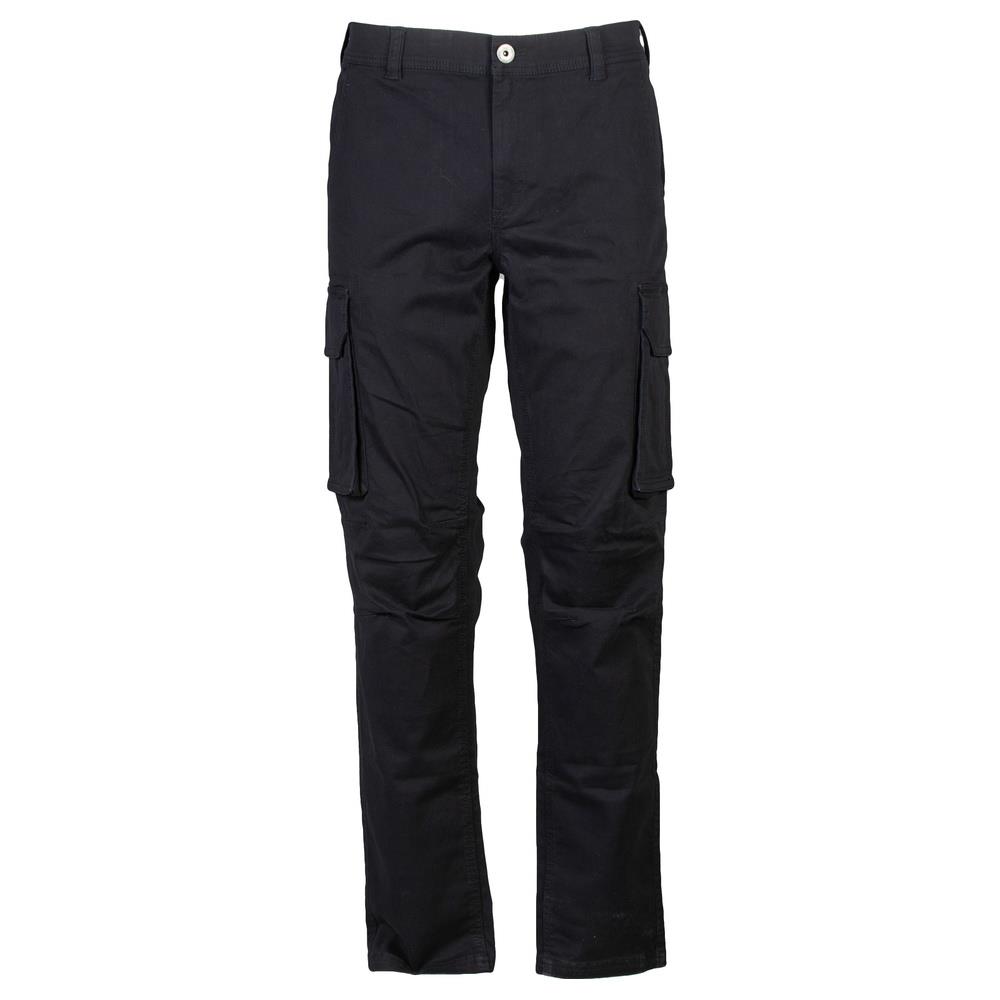 pantalone jamesross spalato black xs