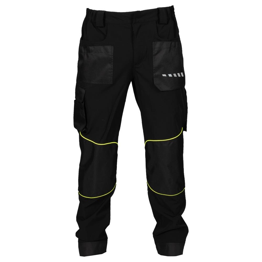 pantalone jamesross tonale light black s