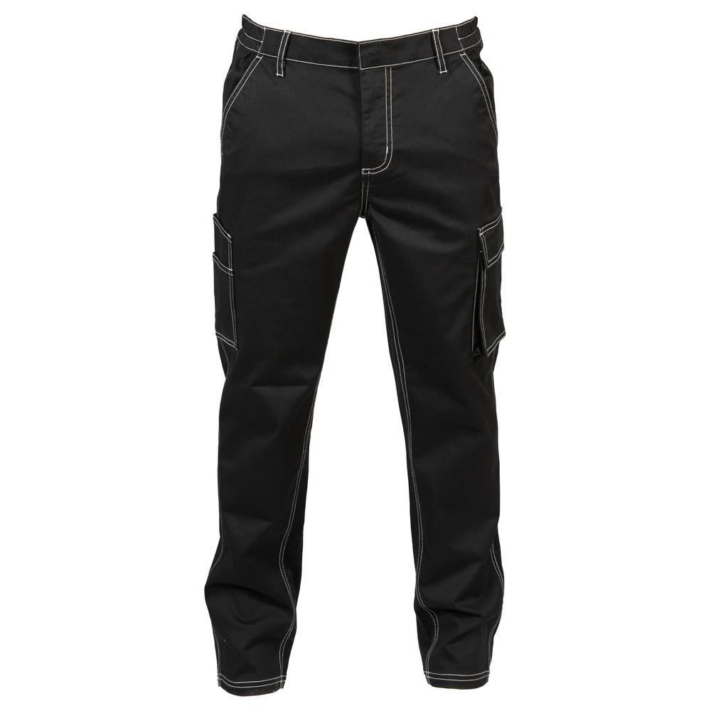 pantalone jamesross vigo stretch man black s