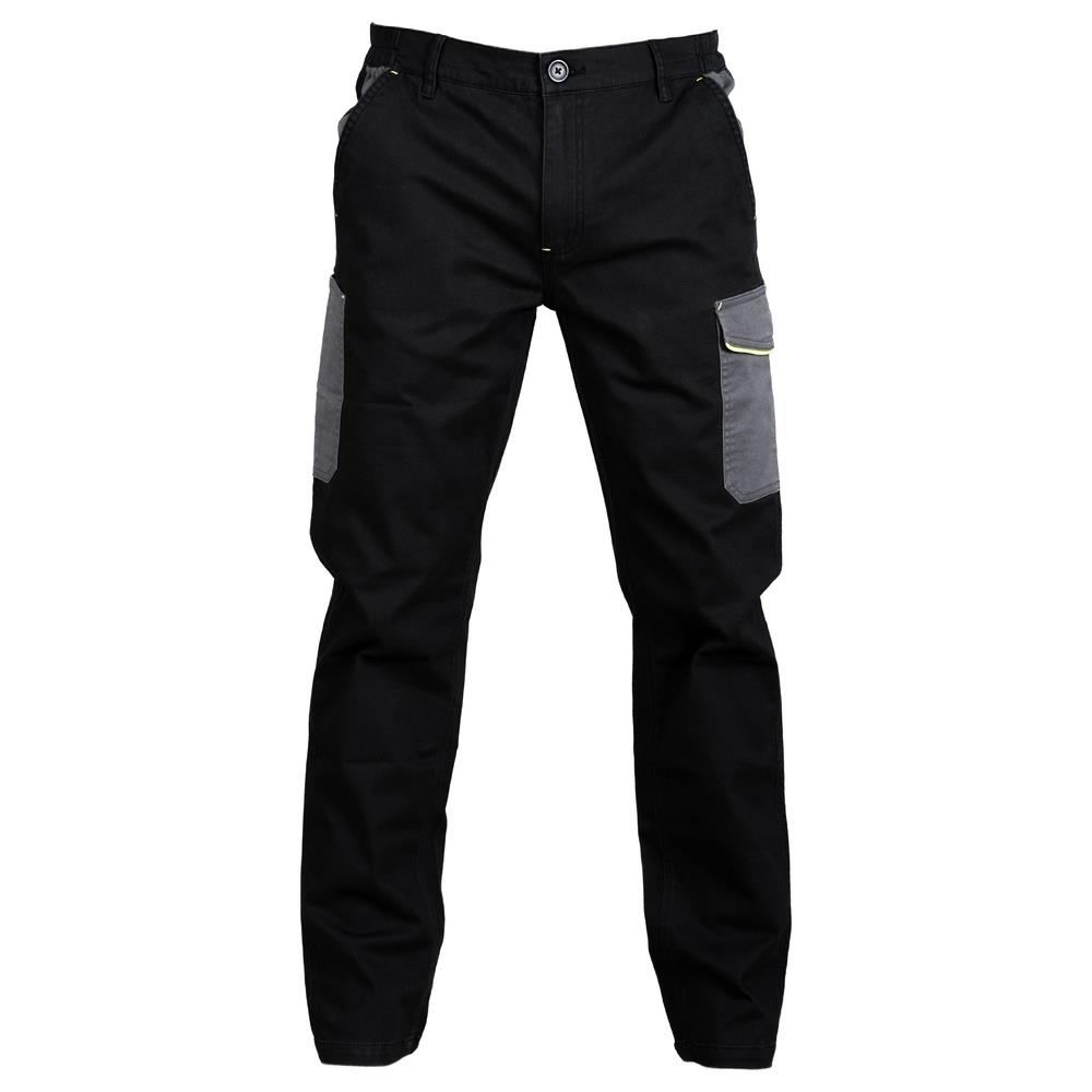 pantalone jamesross zurigo bicolor black s
