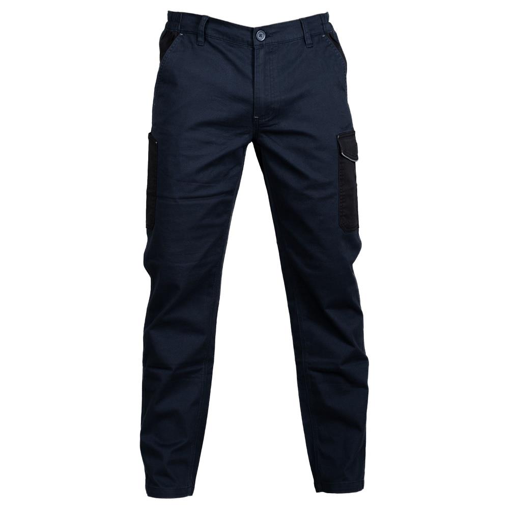pantalone jamesross zurigo bicolor blu s