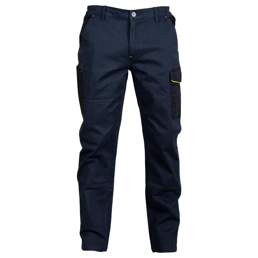 pantalone jamesross zurigo bicolor navy s