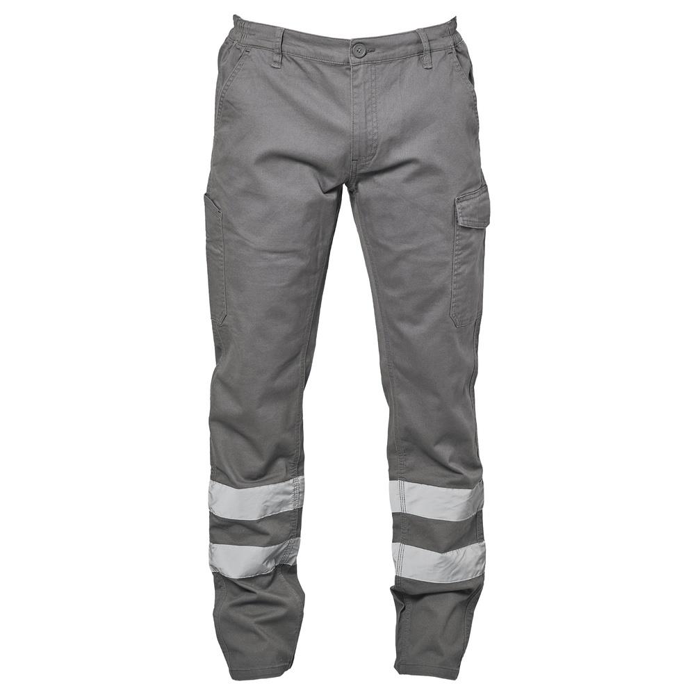 pantalone jamesross zurigo reflecting grey xs