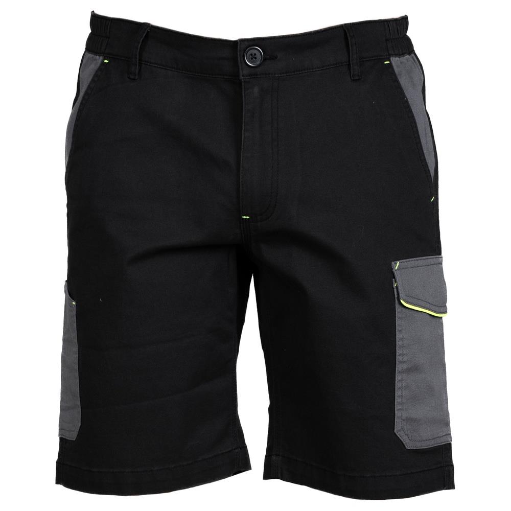 pantalone jamesross zurigo shorts bicolor black s