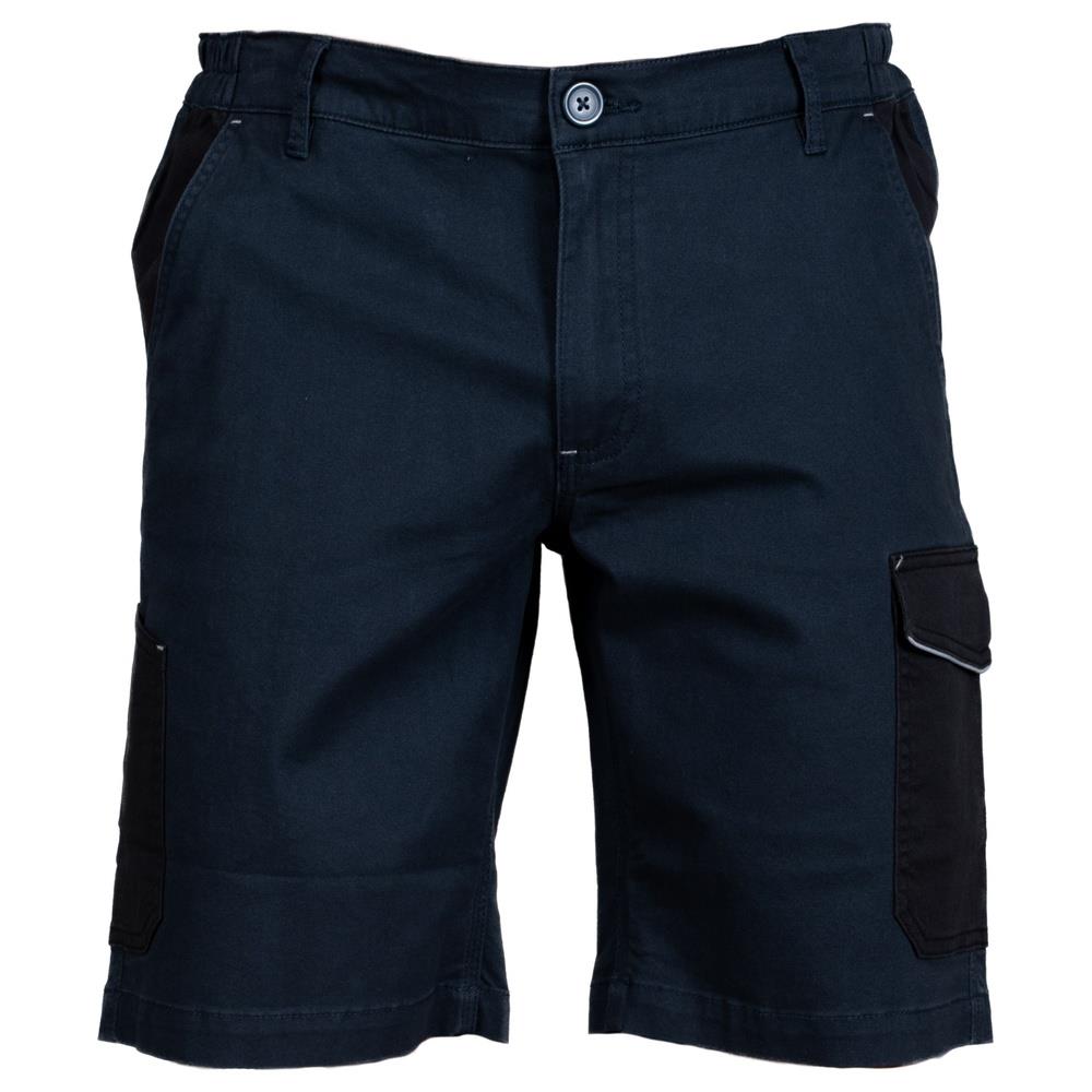 pantalone jamesross zurigo shorts bicolor blu s