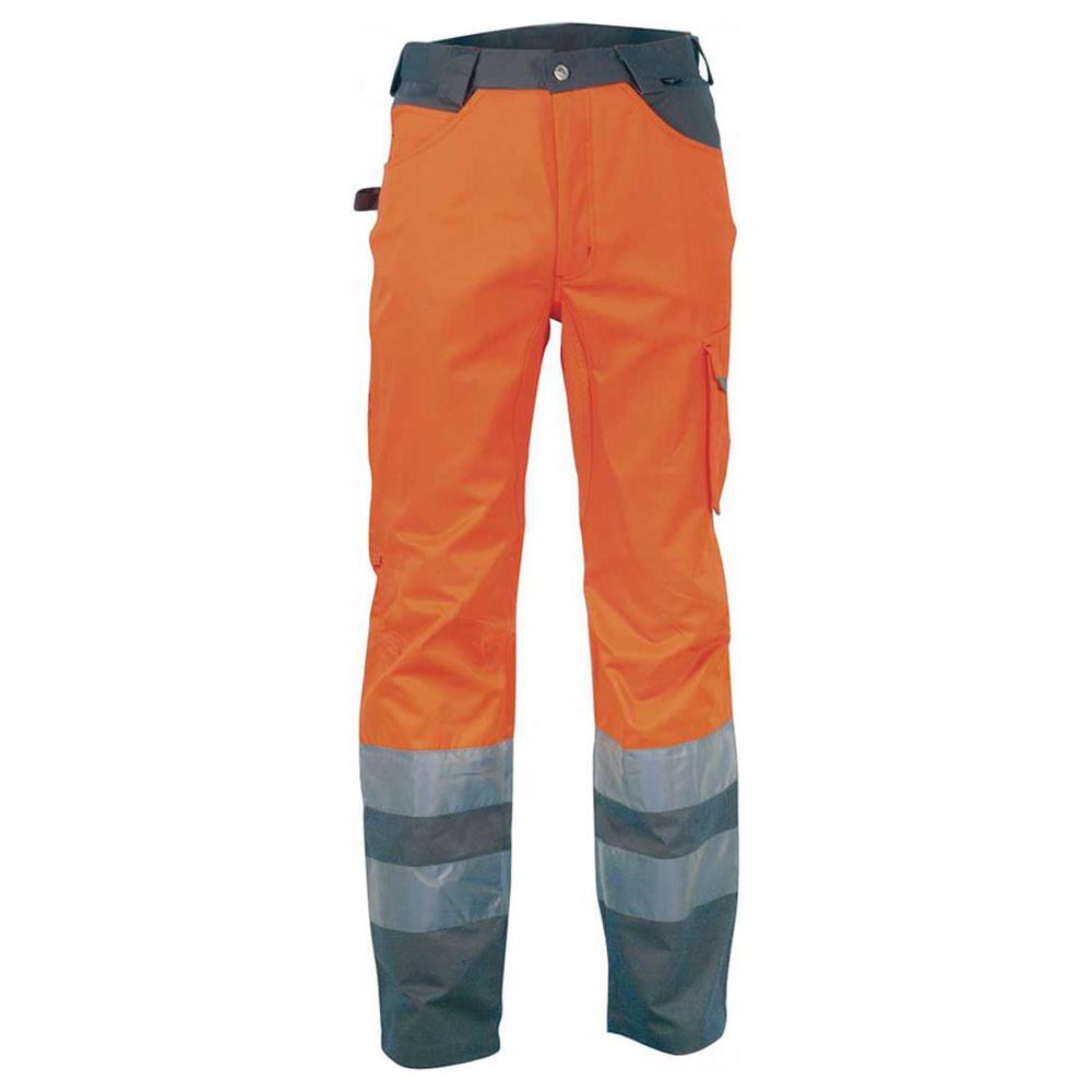 pantaloni alta visibilità cofra light orange 58