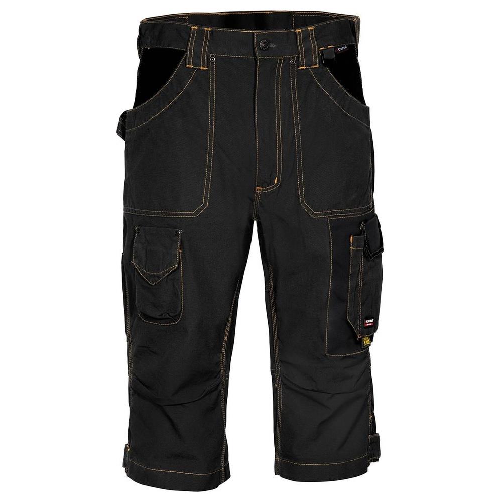 pantaloni cofra belfast pinocchietto v058-0 nero/nero 58