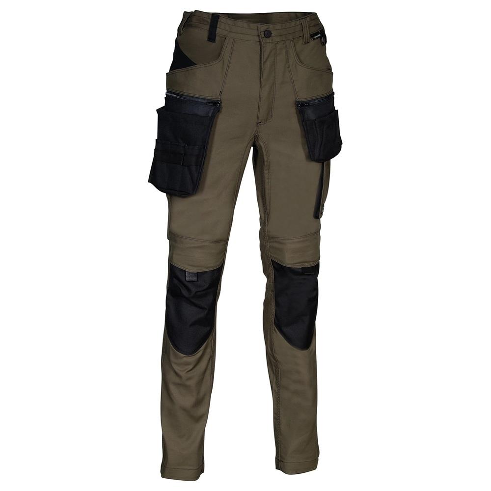 pantaloni cofra biwer v565 fango/nero 44