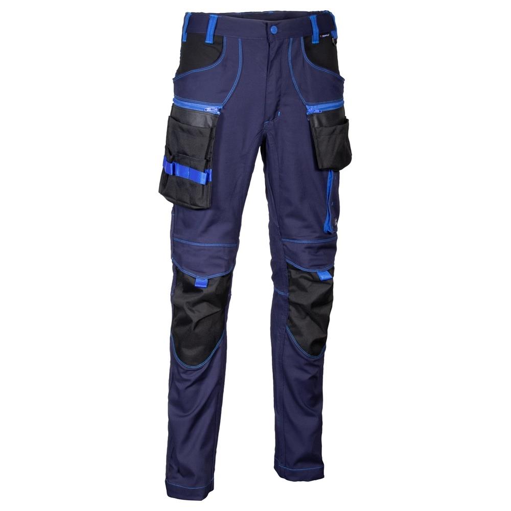 pantaloni cofra biwer v565 navy/nero 44