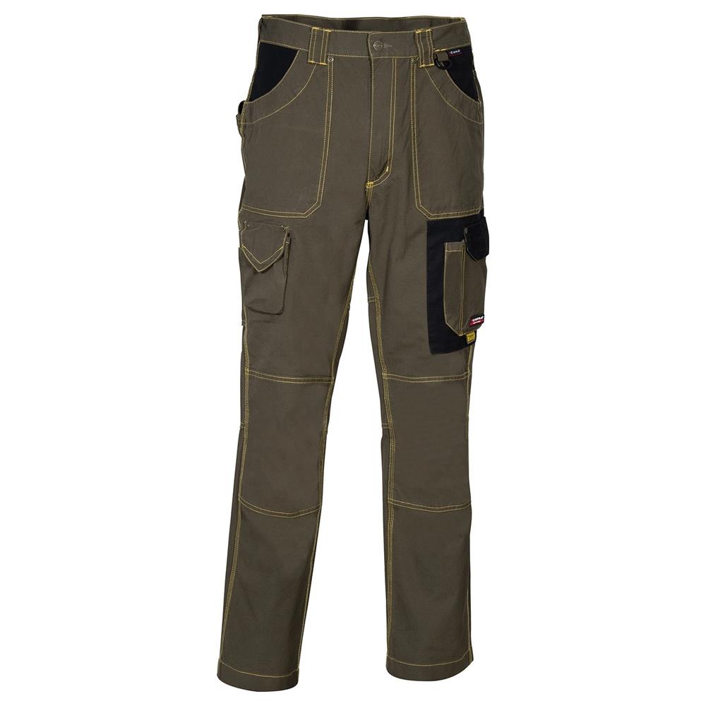 pantaloni cofra dublin v052 fango/nero 44