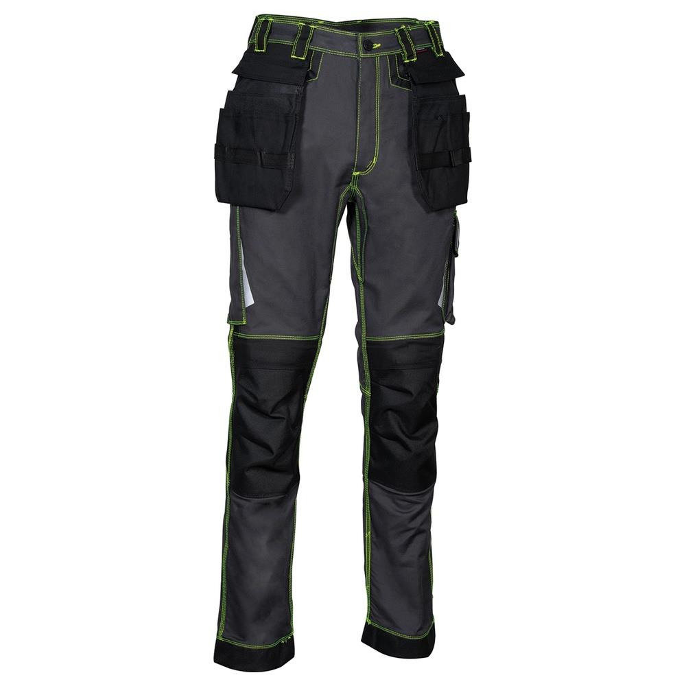 pantaloni cofra gondomar v486 antr./nero/lime 48