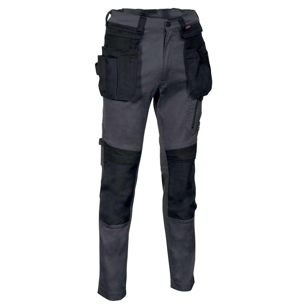 pantaloni cofra kudus v568-0 antracite/nero 54