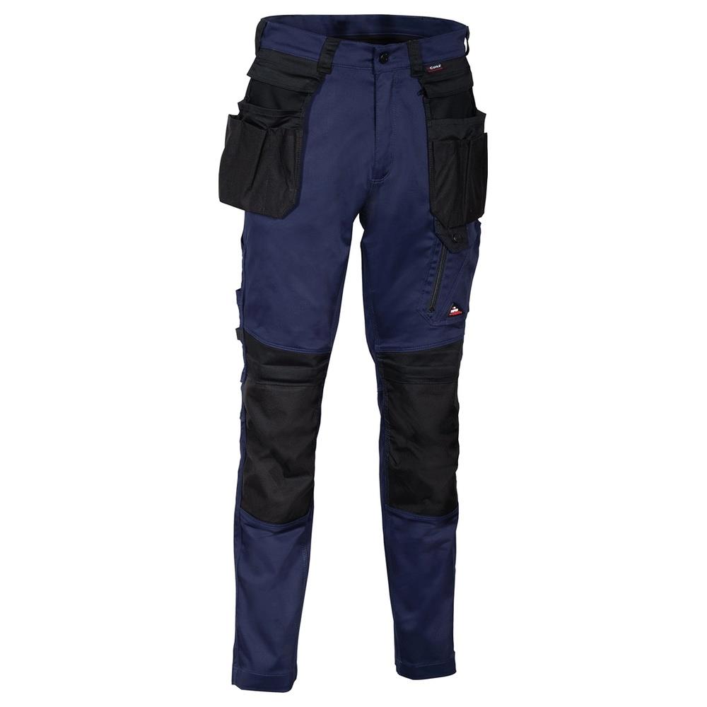 pantaloni cofra kudus v568 navy/nero 48