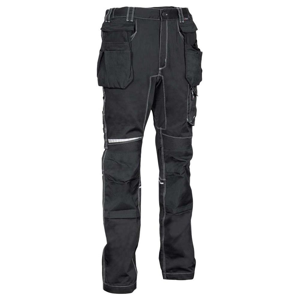 pantaloni cofra lemno: elasticizzati e confortevoli nero/nero 48