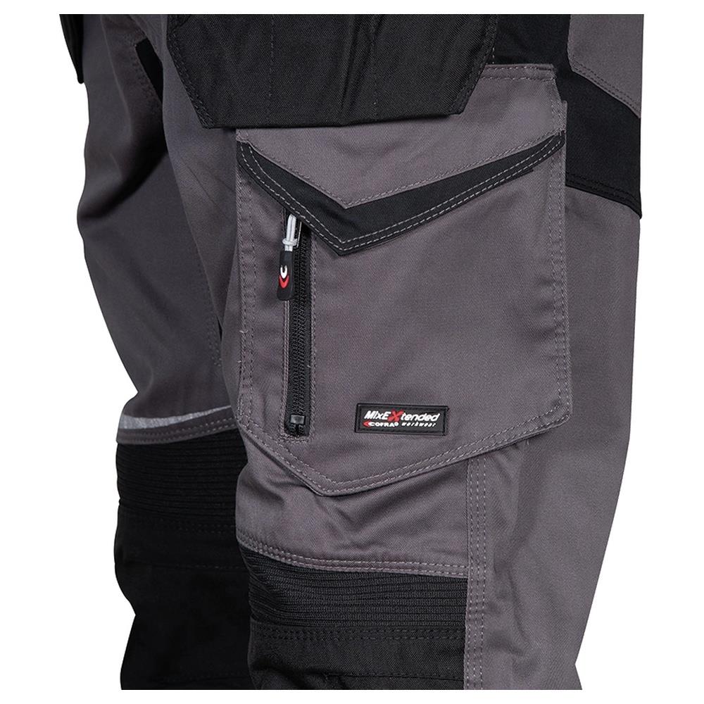 pantaloni cofra lemno v581 antracite/nero 48