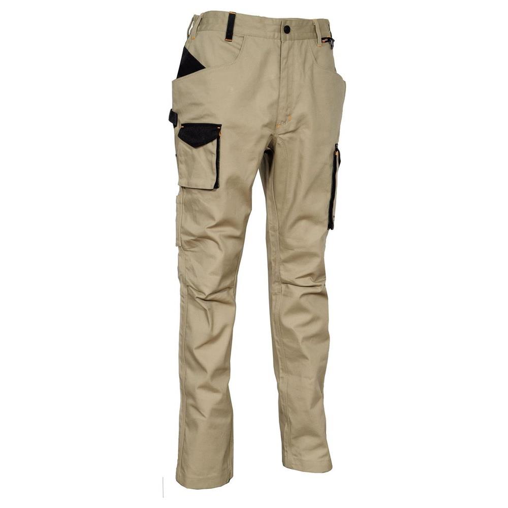 pantaloni cofra mompach v566-0 antracite/nero/arancione 46