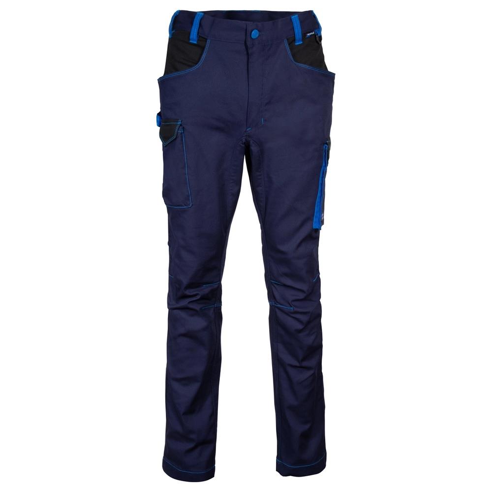 pantaloni cofra mompach v566 navy/nero 44
