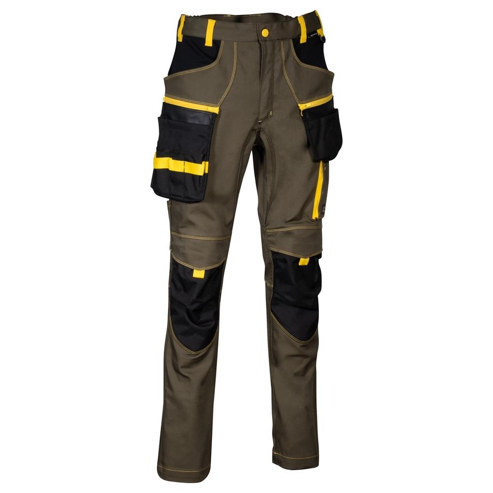 pantaloni cofra mureck v561 fango/nero 44