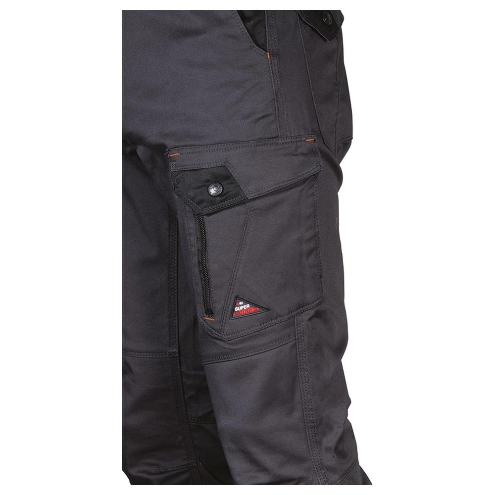 pantaloni cofra nayba v617 antracite/nero 44