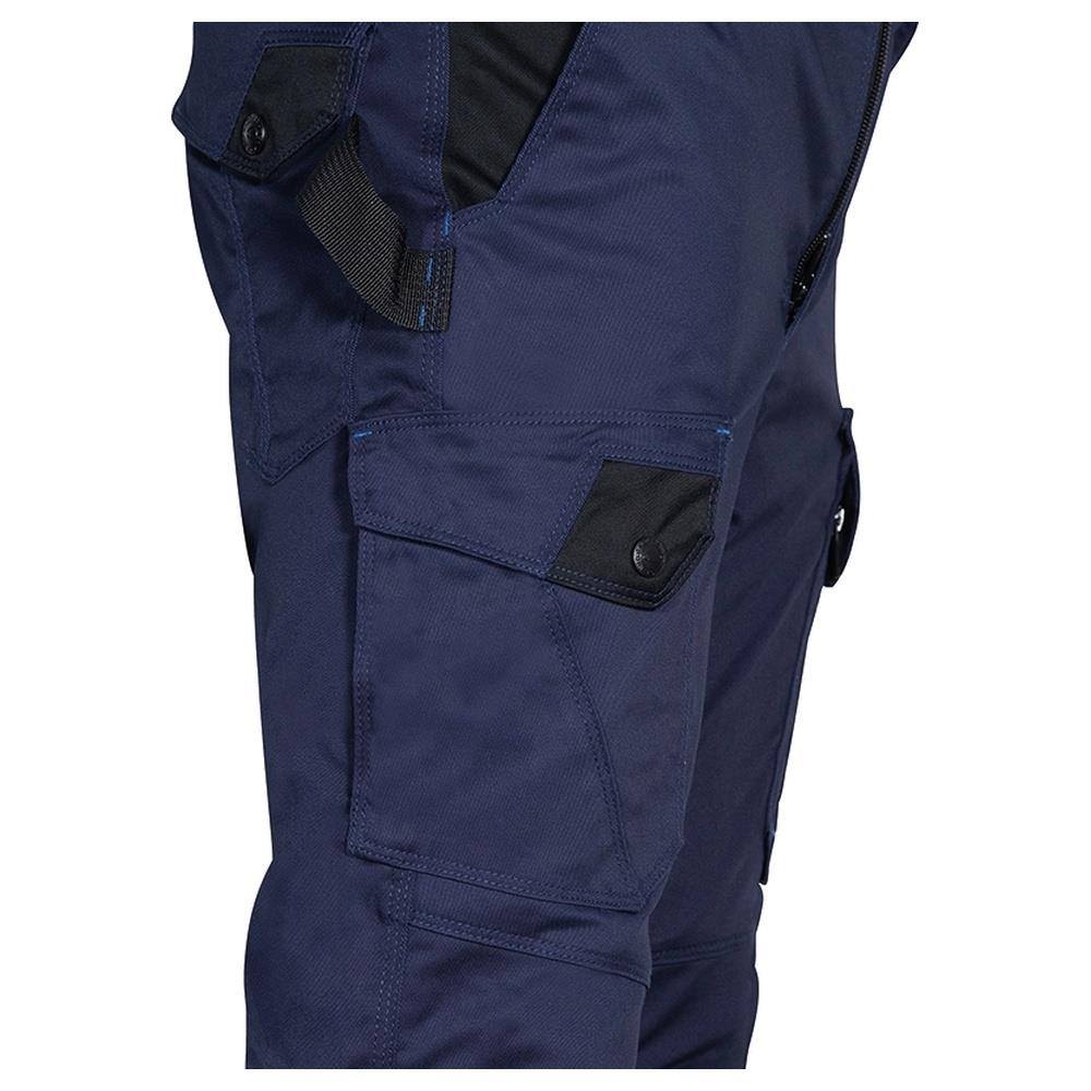 pantaloni cofra nayba v617 navy/nero 44