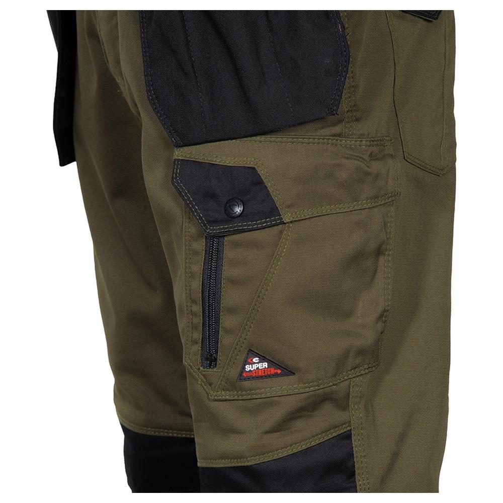 pantaloni cofra pakatti v721 fango/nero 44