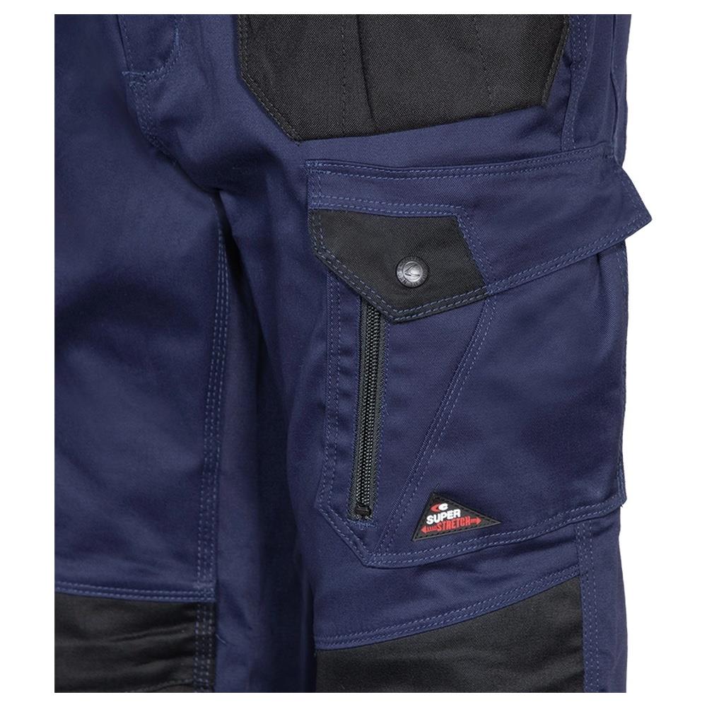 pantaloni cofra pakatti v721 navy/nero 44