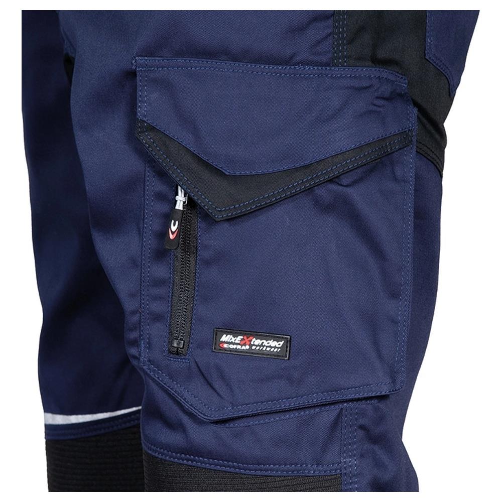 pantaloni cofra skiathos v582 navy/nero 48