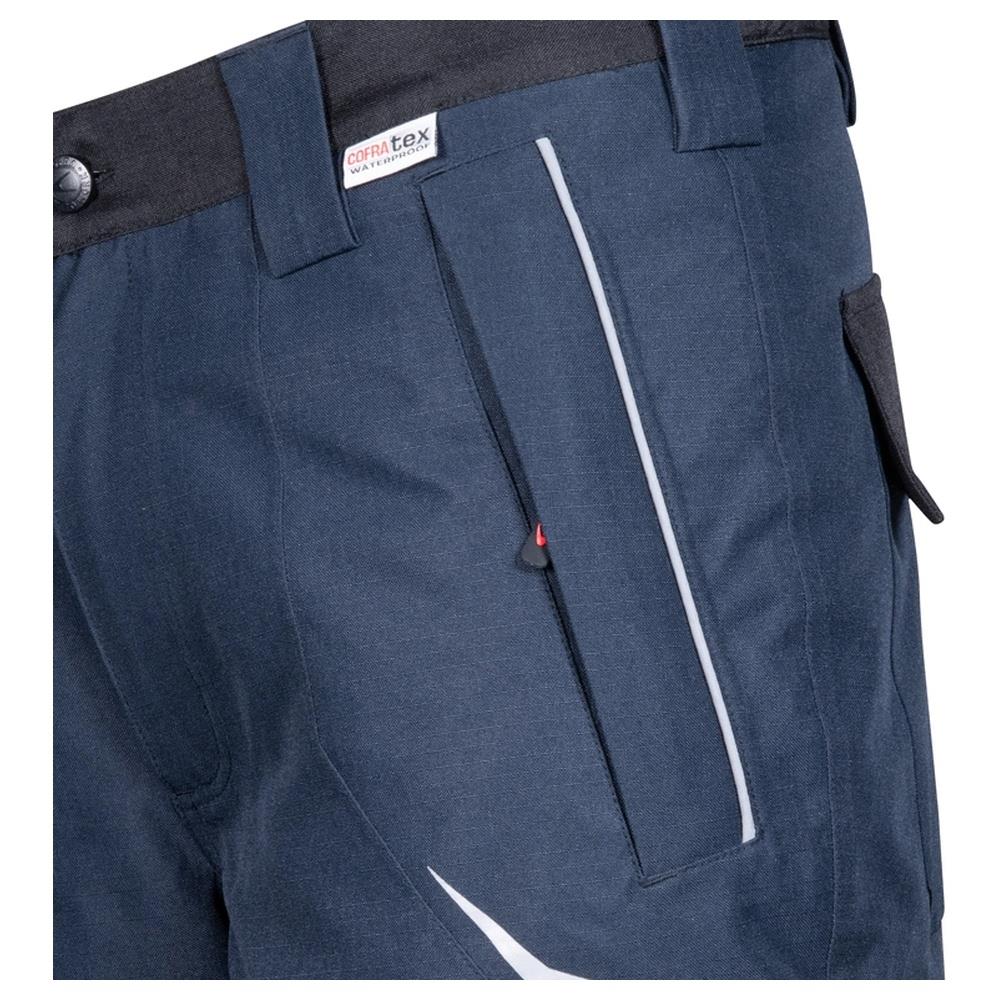 pantaloni cofra sorfold v607 navy/nero 44