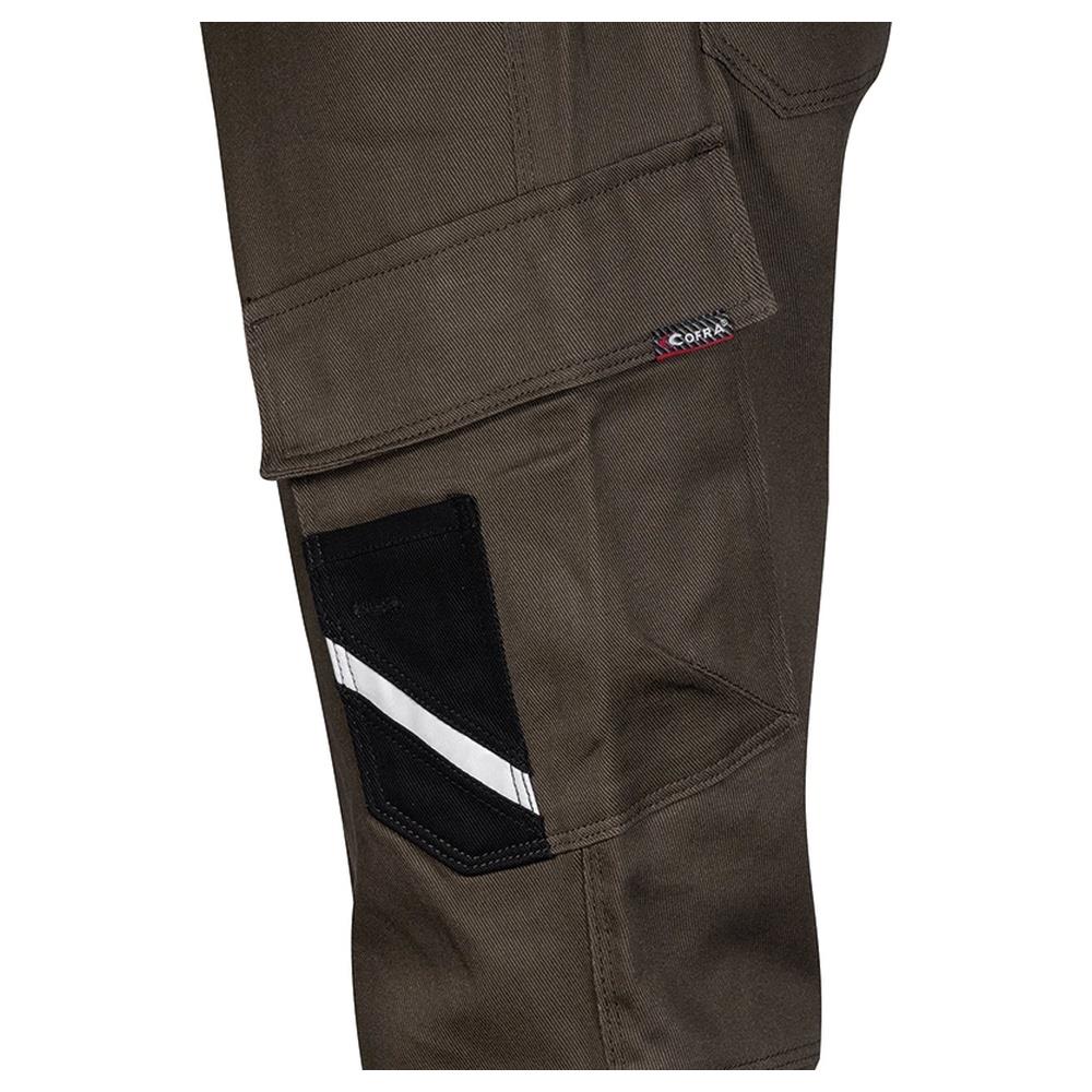 pantaloni cofra waymont v697 fango/nero 2xs