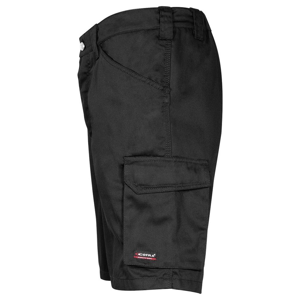 pantaloni corti bermuda cofra bissau v187 nero s