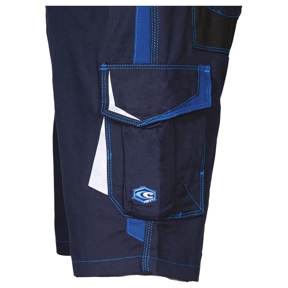 pantaloni corti bermuda cofra corrientes v489 navy/azzurro 44