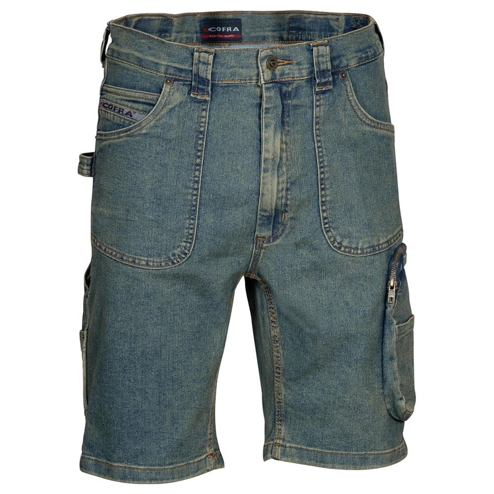 pantaloni corti bermuda cofra havana v157