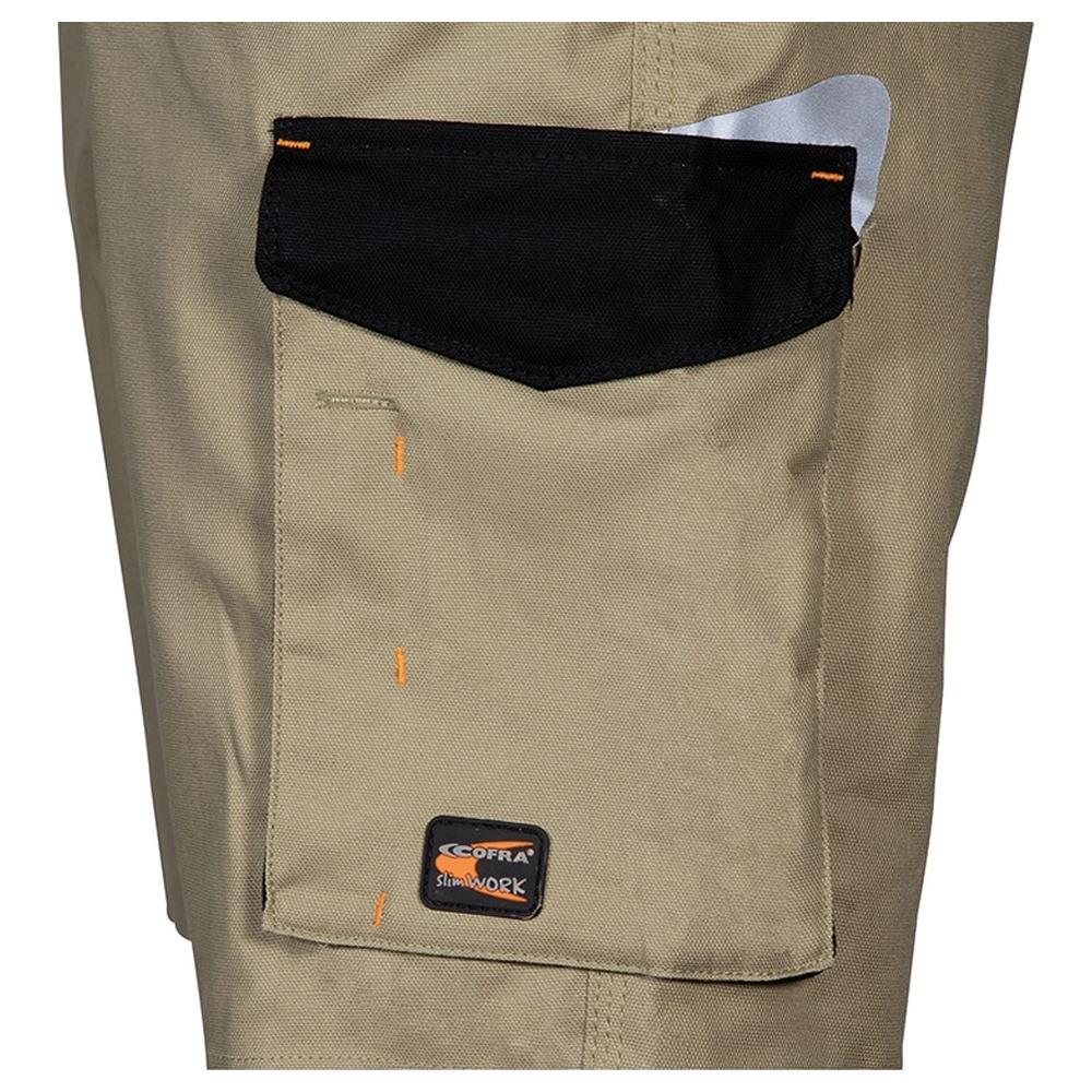 pantaloni corti bermuda cofra liegi v563 corda/nero 44