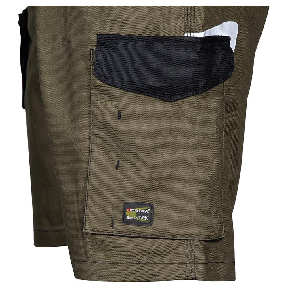 pantaloni corti bermuda cofra liegi v563 fango/nero 44