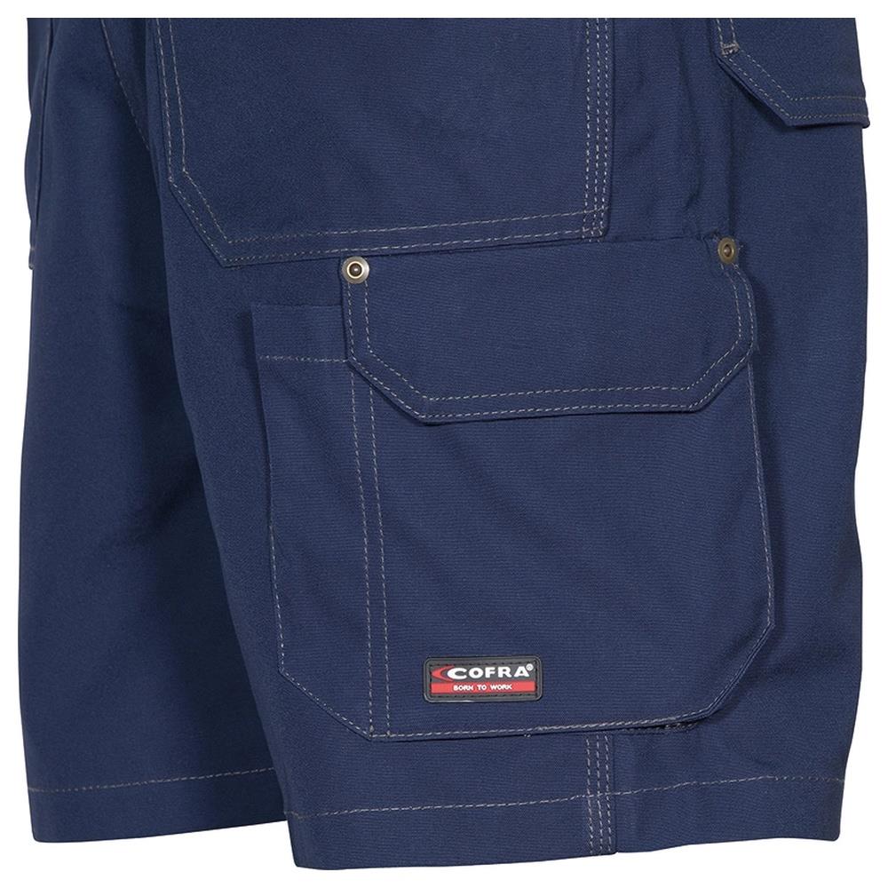 pantaloni corti bermuda cofra saragossa v057 navy 44