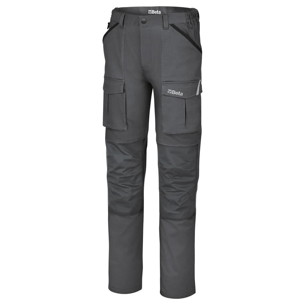 pantaloni da lavoro in 100% cotone elasticizzato, comodi e resistenti beta 7930mg