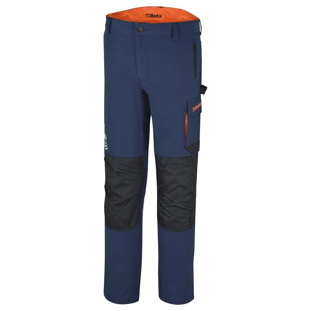 pantaloni da lavoro leggeri, multitasche elasticizzati slim fit beta 7660b
