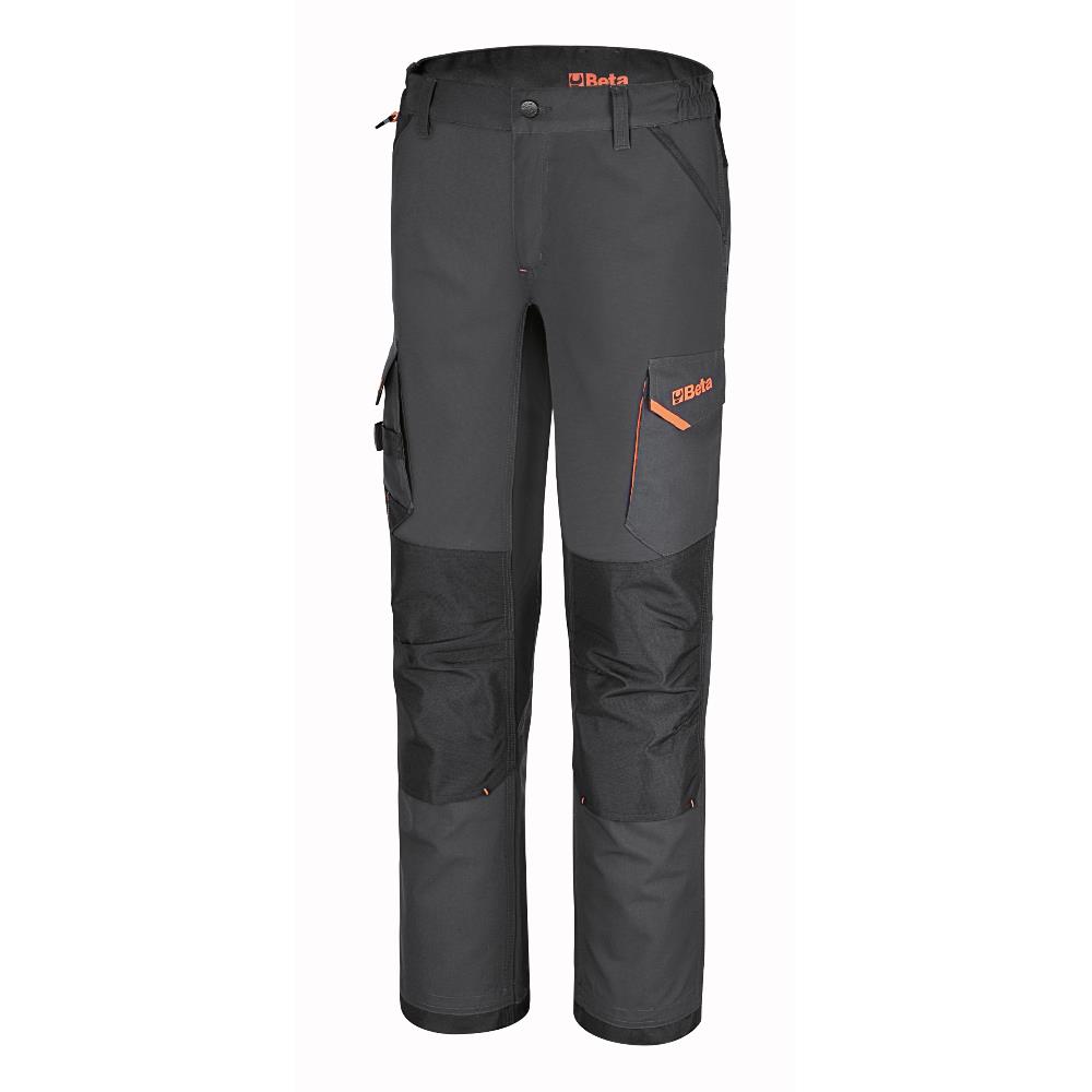 pantaloni da lavoro multitasche con inserti in tessuto elasticizzato beta 7818g xs