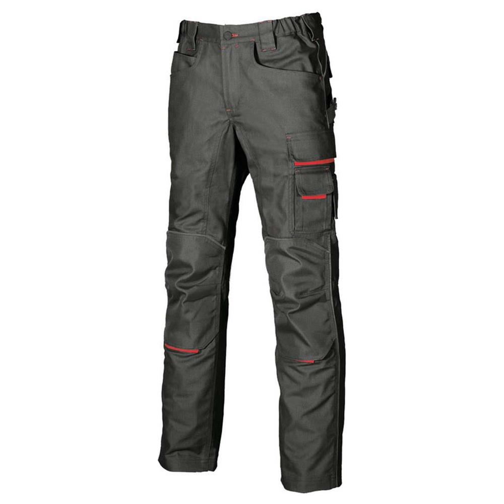 pantaloni da lavoro u-power free, per la sicurezza grey meteorite 54