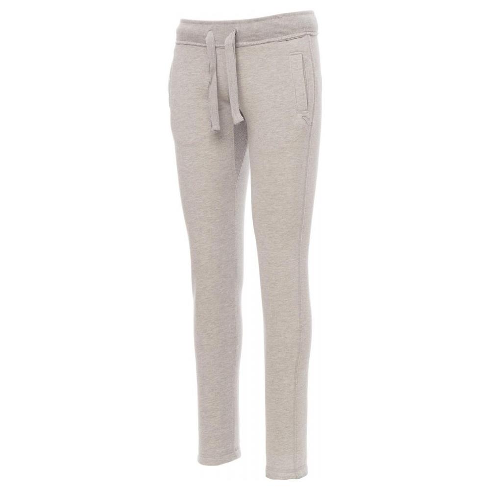 pantaloni donna payper college lady grigio melange xs