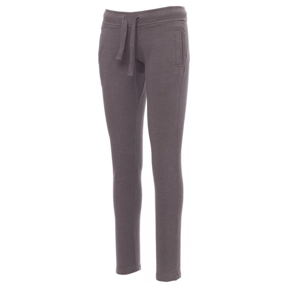 pantaloni donna payper college lady steel grey melange xs