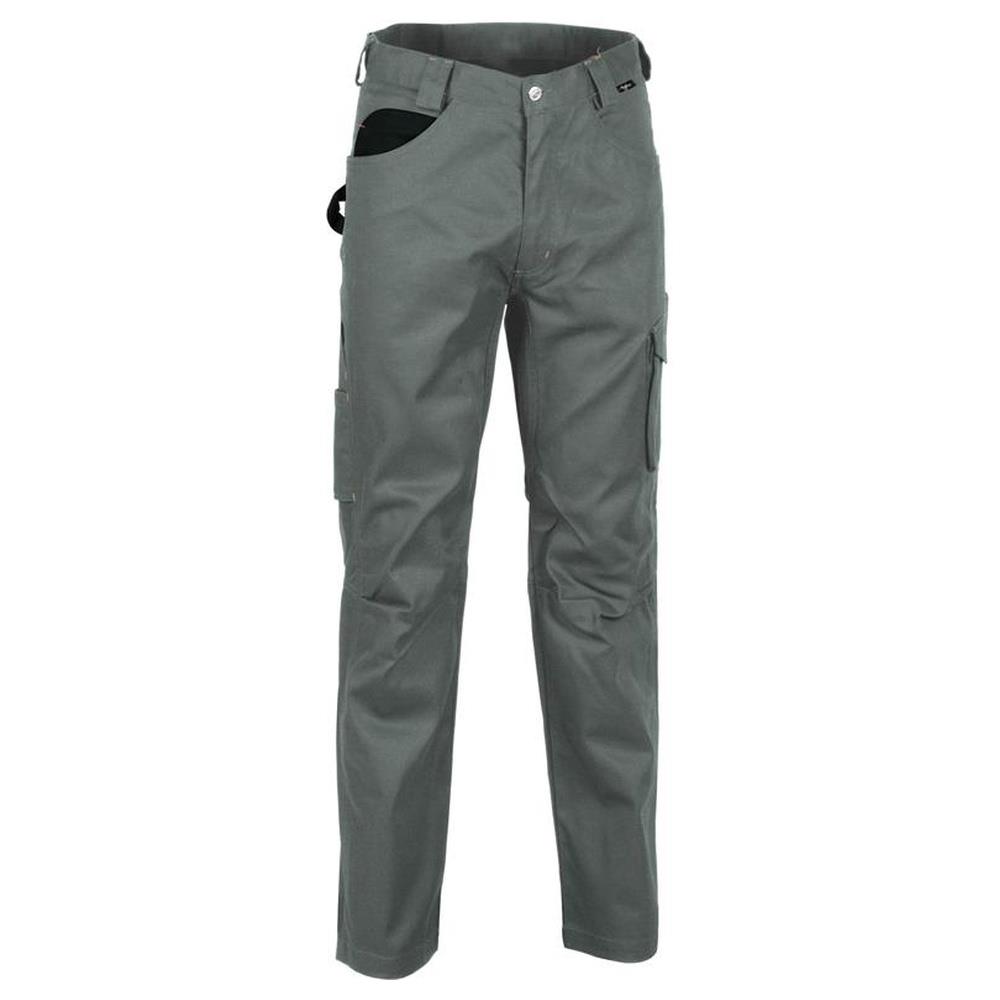 pantaloni multitasche cofra walklander v014-0 grigio/nero 58