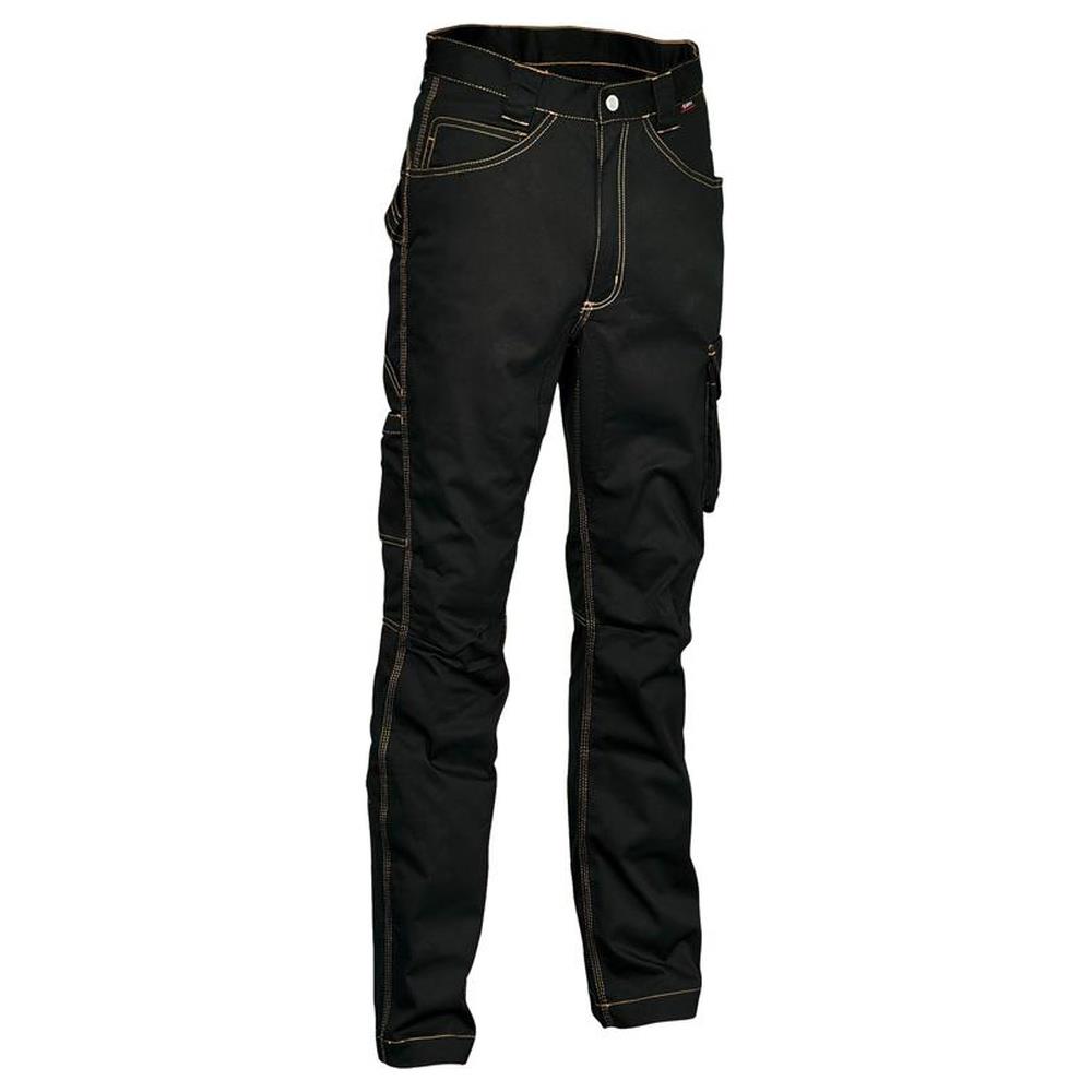 pantaloni multitasche cofra walklander v014-0 nero/nero 56