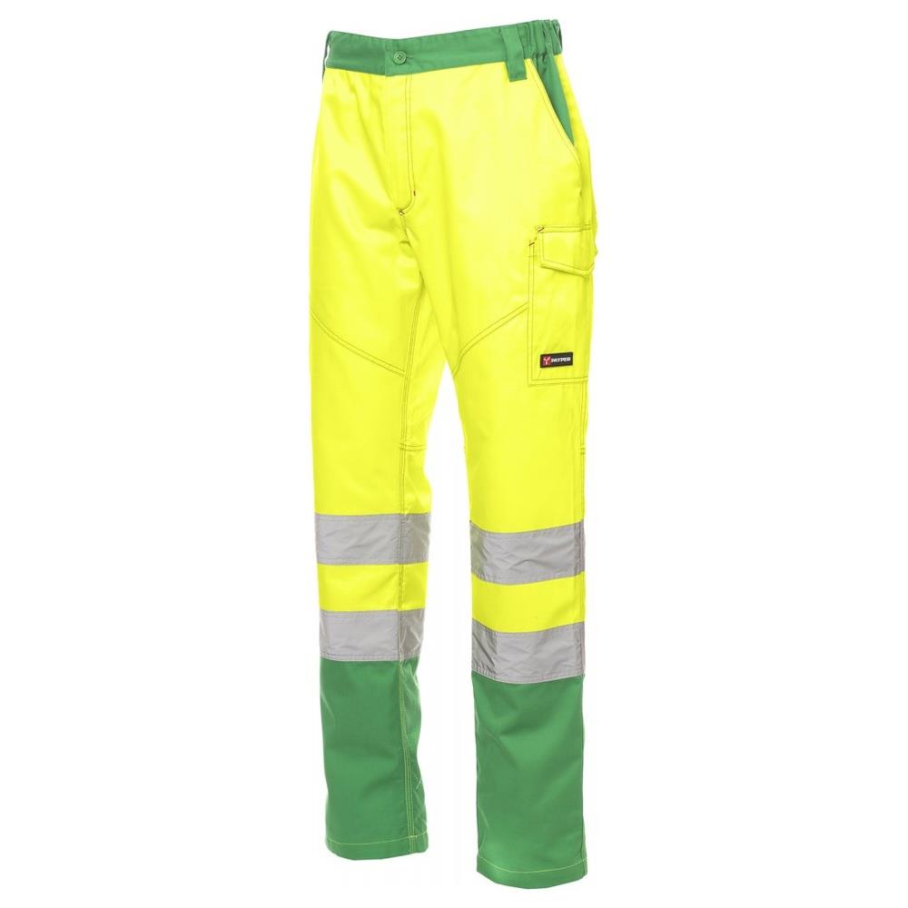 pantaloni payper charter giallo fluo/jelly green s