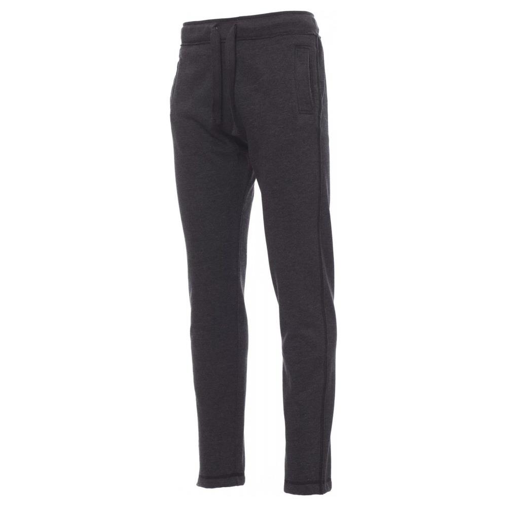 pantaloni payper college nero melange s