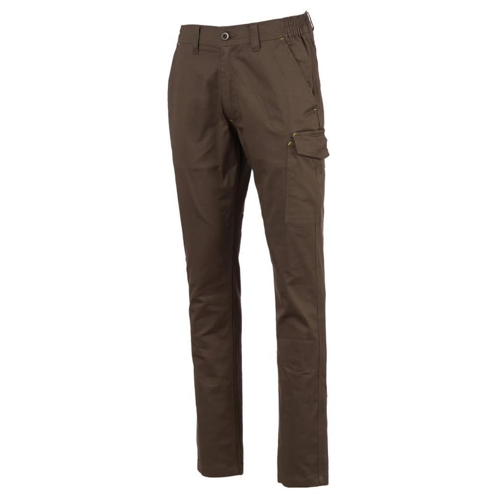 pantaloni payper power stretch verde oliva xxs