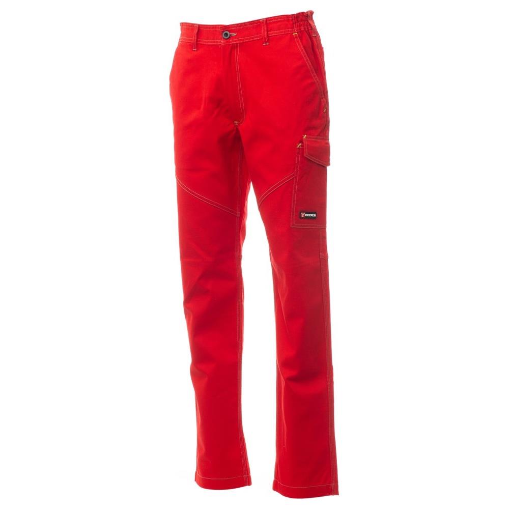 pantaloni payper worker rosso xxs